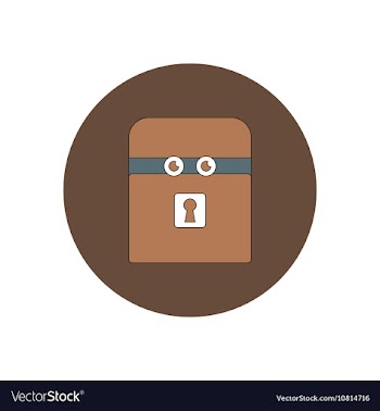 In flat design Halloween icon vector image