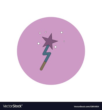 In flat design Halloween icon vector image