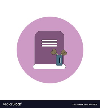 In flat design Halloween icon vector image