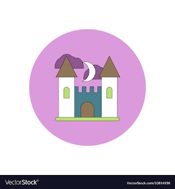 In flat design Halloween icon vector image