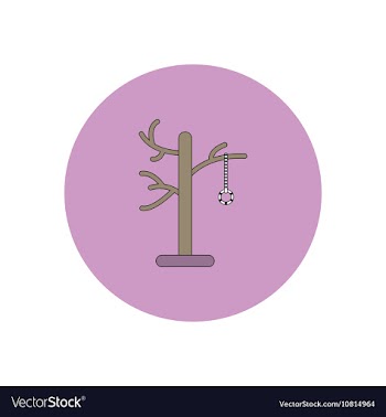 In flat design Halloween icon vector image