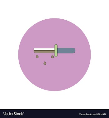 In flat design Halloween icon vector image