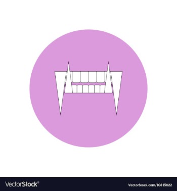 In flat design Halloween icon vector image