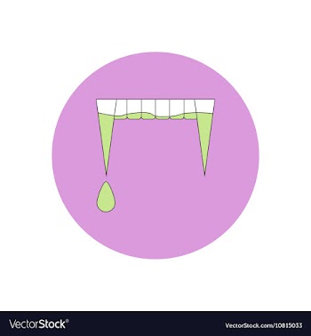 In flat design Halloween icon vector image