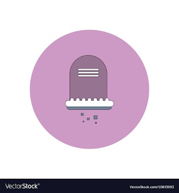 In flat design Halloween icon vector image