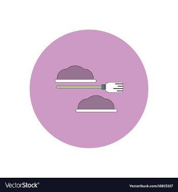 In flat design Halloween icon vector image