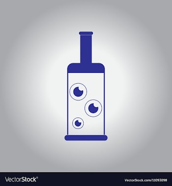 In flat design Halloween icon vector image