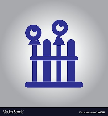 In flat design Halloween icon vector image