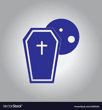 In flat design Halloween icon vector image