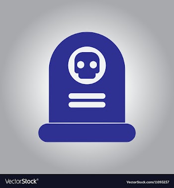 In flat design Halloween icon vector image
