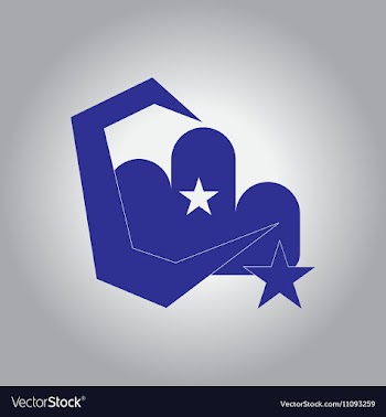 In flat design Halloween icon vector image