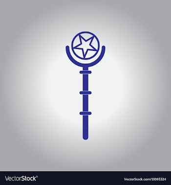 In flat design Halloween icon vector image