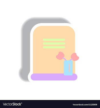 In flat design Halloween icon vector image