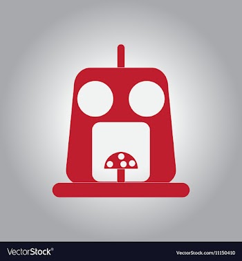 In flat design Halloween icon vector image