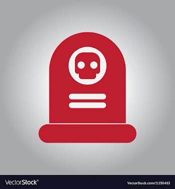 In flat design Halloween icon vector image
