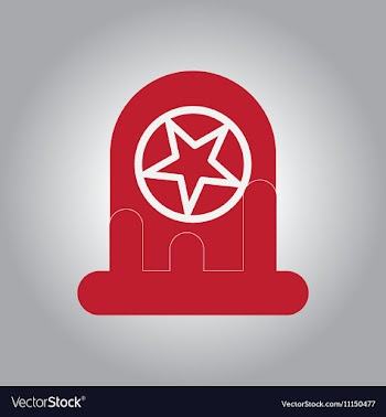 In flat design Halloween icon vector image