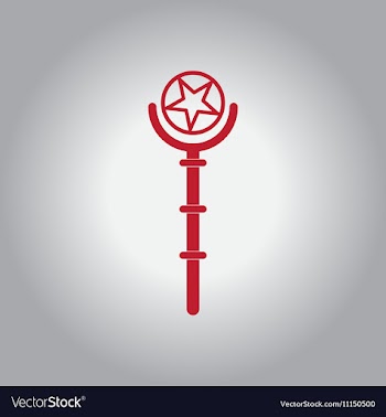 In flat design Halloween icon vector image