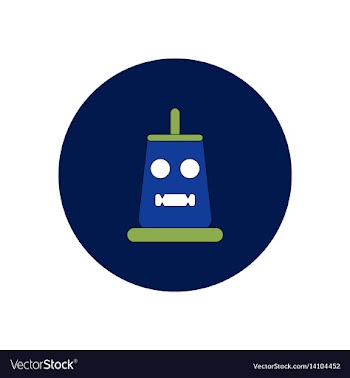 In flat design halloween icon vector image