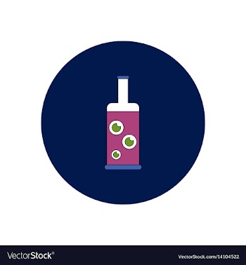 In flat design halloween icon vector image