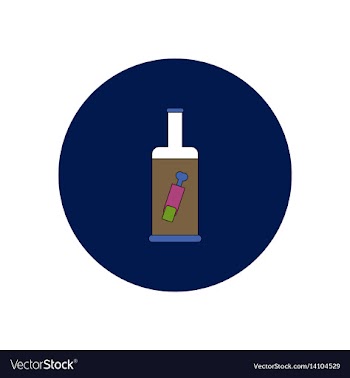 In flat design halloween icon vector image