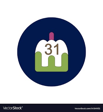 In flat design halloween icon vector image