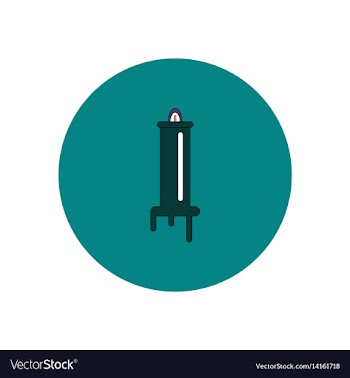 In flat design halloween icon vector image