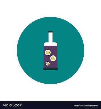 In flat design halloween icon vector image