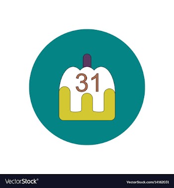 In flat design halloween icon vector image