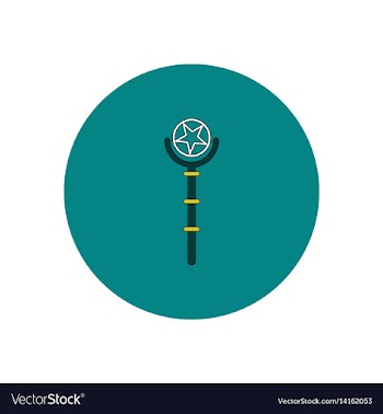 In flat design halloween icon vector image