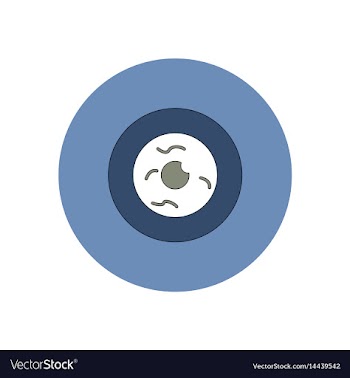 In flat design halloween icon vector image