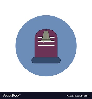 In flat design halloween icon vector image