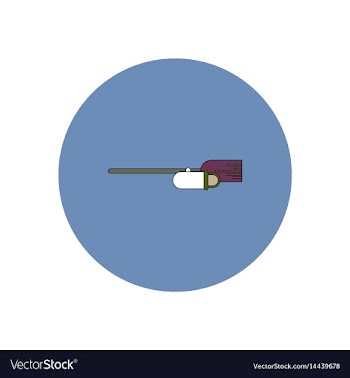 In flat design halloween icon vector image