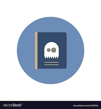 In flat design halloween icon vector image