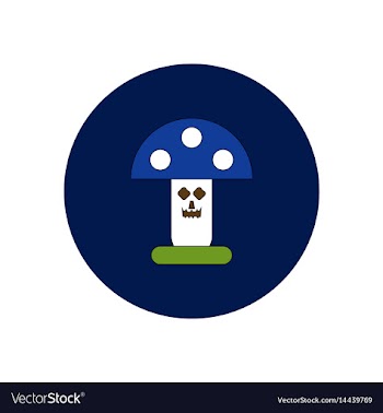 In flat design halloween icon vector image