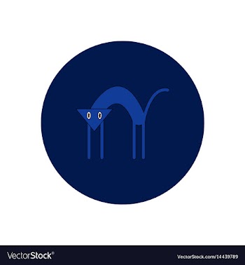 In flat design halloween icon vector image