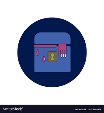 In flat design halloween icon vector image