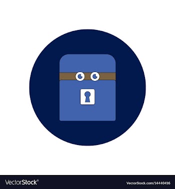 In flat design halloween icon vector image