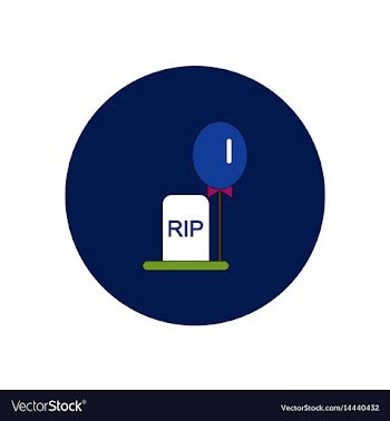 In flat design halloween icon vector image