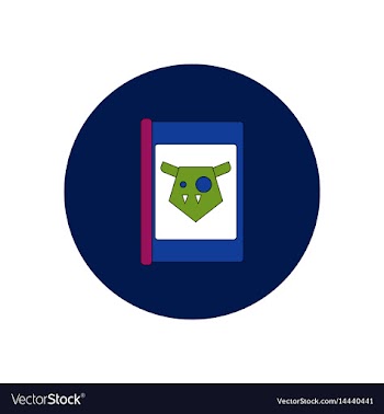 In flat design halloween icon vector image