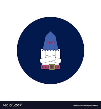 In flat design halloween icon vector image