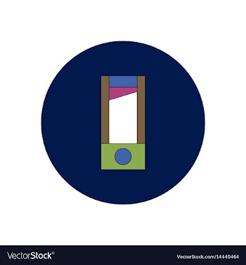 In flat design halloween icon vector image