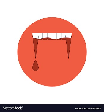In flat design halloween icon vector image