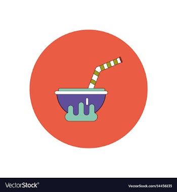 In flat design halloween icon vector image
