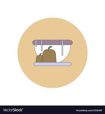In flat design halloween icon vector image