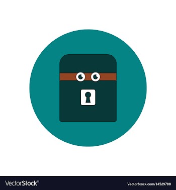 In flat design halloween icon vector image