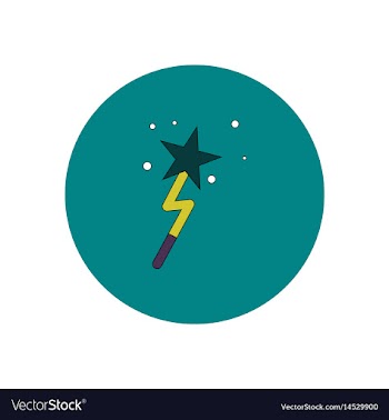 In flat design halloween icon vector image