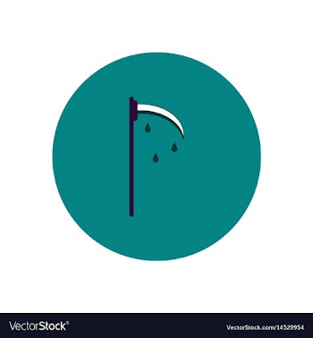 In flat design halloween icon vector image