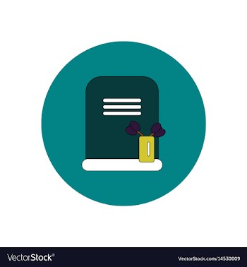In flat design halloween icon vector image
