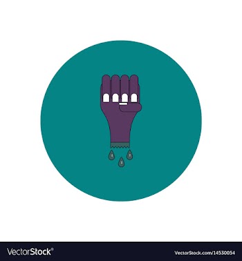 In flat design halloween icon vector image