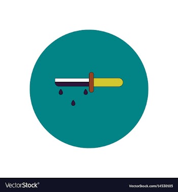 In flat design halloween icon vector image